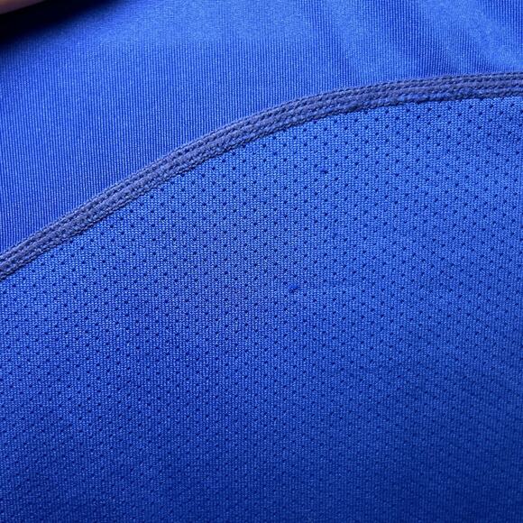 Nike Pro Combat Dri-Fit Active Wear Shirt Men's Medium Blue Fitted Crew Tee - Picture 5 of 9